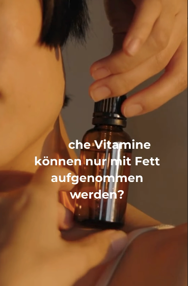 🌱✨ Wusstest du, dass es Vitamine gibt, die nur in Kombination mit Fett vom Körper aufgenommen werden können?