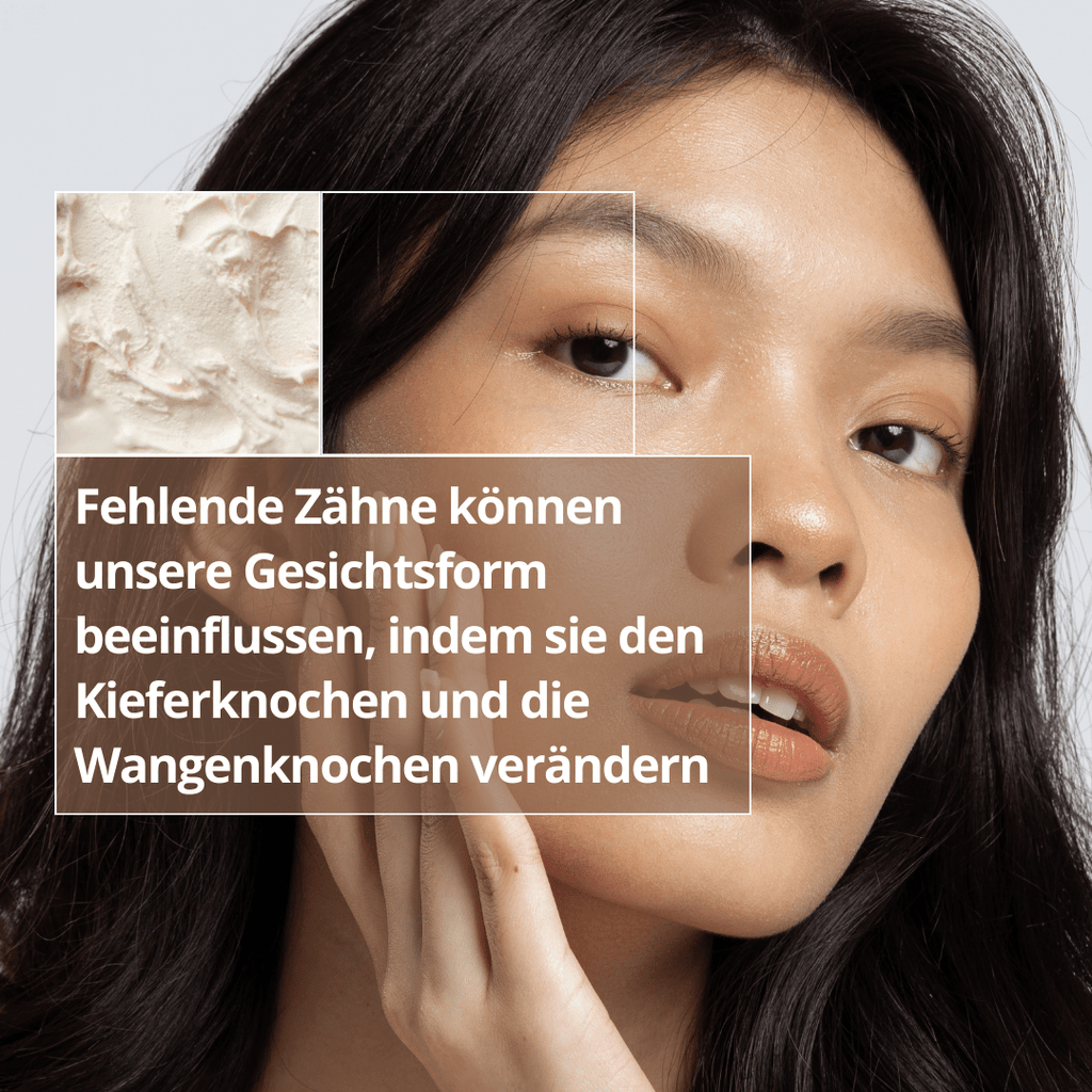 Fehlende Zähne können die Form deines Gesichts langfristig verändern