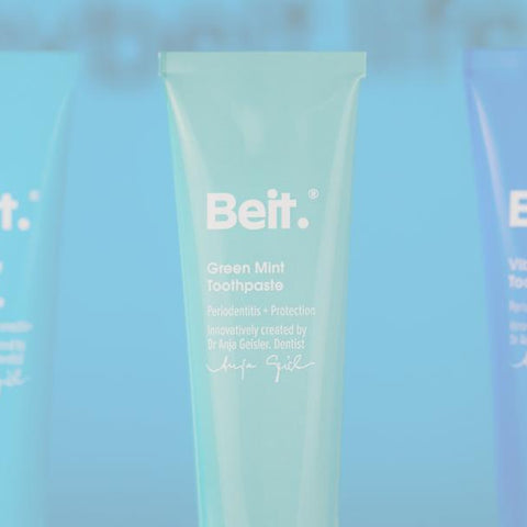 BUNDLES BEIT Mild-Set — 3 Vegane Zahncremes zum Probieren, 3 × 75 ml - Beit