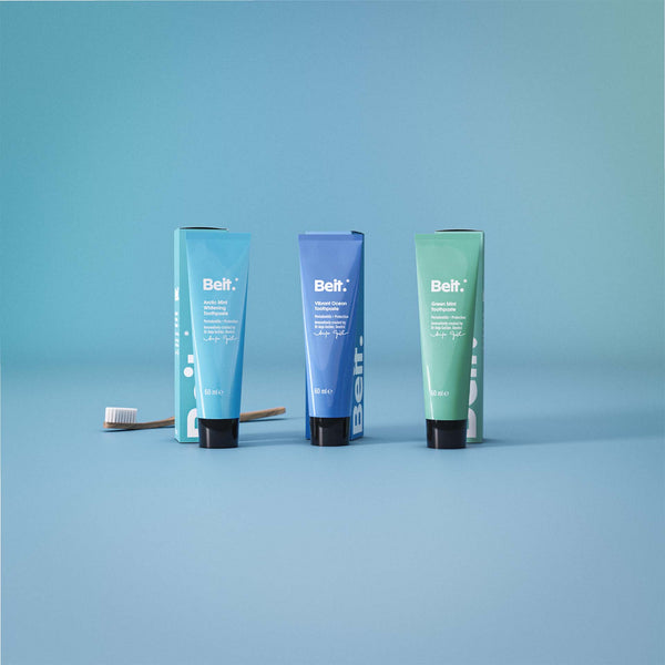 BEIT Familienpaket — 6 Vegane Zahncremes, 2 × 75 ml je Sorte - Beit